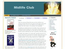 Tablet Screenshot of midlifeclub.com